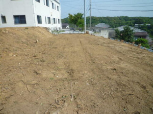 佐世保市鹿子前町、土地の画像です