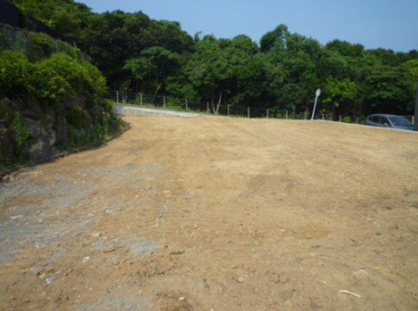 佐世保市鹿子前町、土地の画像です