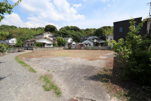 佐世保市早苗町、土地の画像です