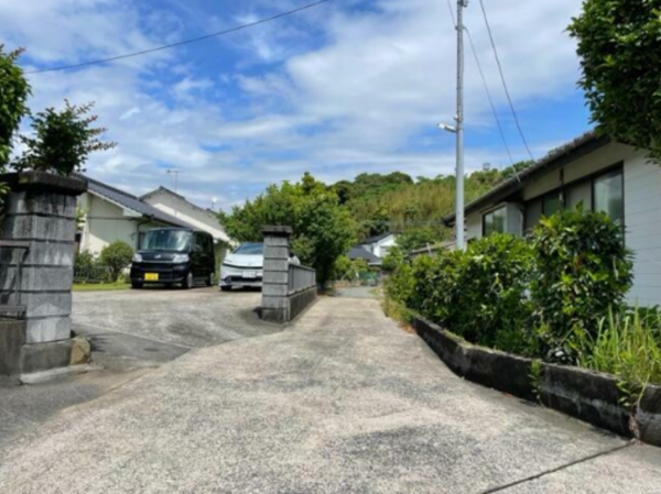 佐世保市早苗町、土地の画像です