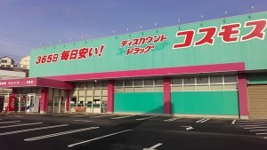 佐世保市須田尾町、中古一戸建てのドラッグストア画像です