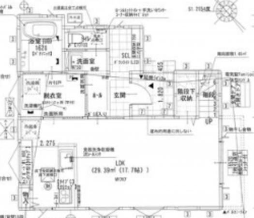 佐世保市有福町、中古一戸建ての間取り画像です