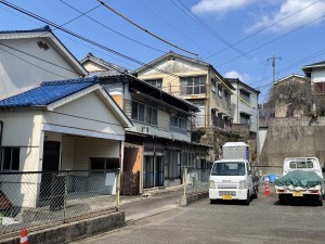佐世保市高梨町、土地の外観画像です