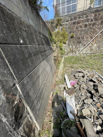 佐世保市高梨町、土地の画像です
