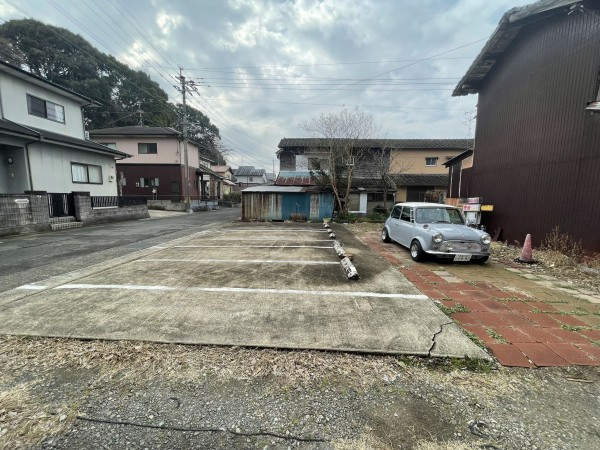 大村市池田新町、土地の前面道路を含む現地写真画像です