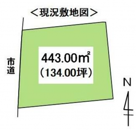 佐世保市松瀬町、土地の画像です