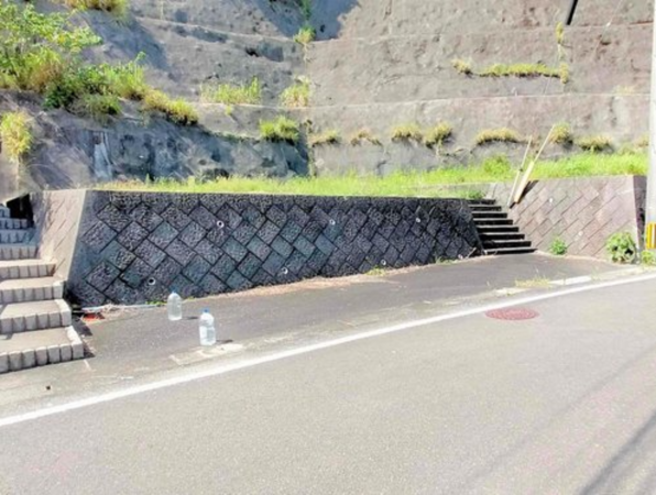 佐世保市棚方町、土地の間取り画像です