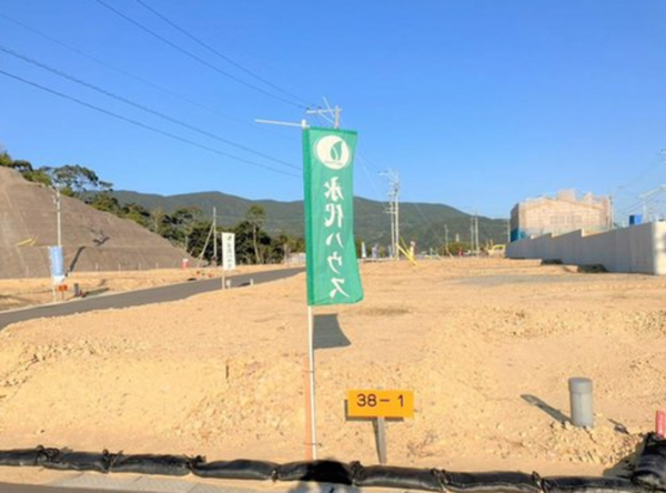 佐世保市ひうみ町、土地の間取り画像です