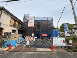 佐世保市春日町、新築一戸建ての外観画像です