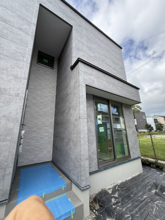 佐世保市春日町、新築一戸建ての外観画像です