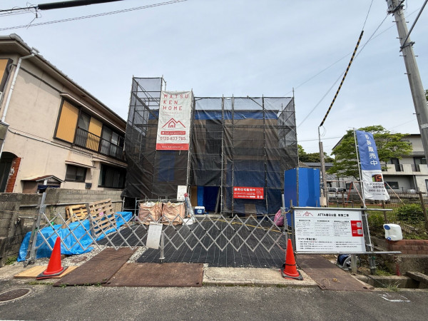 佐世保市春日町、新築一戸建ての外観画像です
