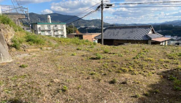 佐世保市天神、土地の間取り画像です