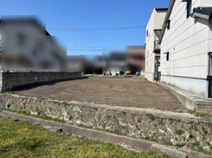 松江市石橋町、土地の画像です