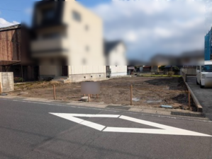 松江市石橋町、土地の画像です