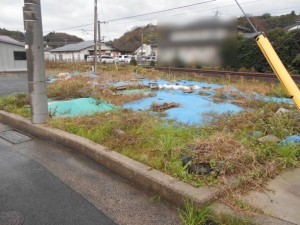 松江市宍道町、土地の画像です