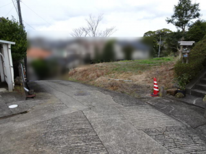 松江市上乃木、土地の画像です
