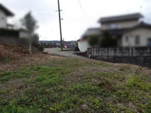 松江市上乃木、土地の画像です