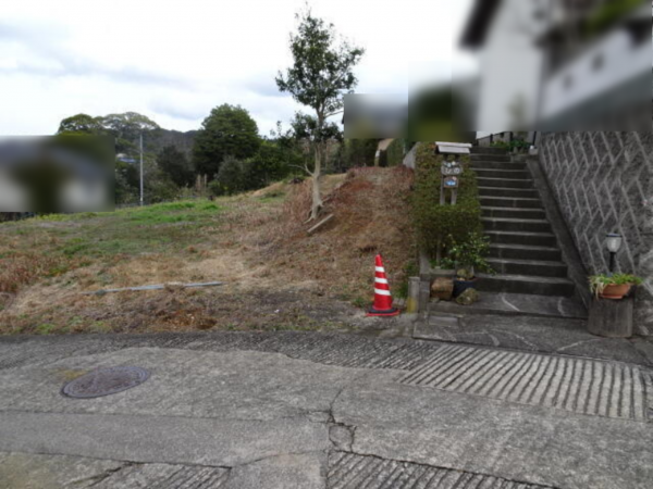 松江市上乃木、土地の画像です