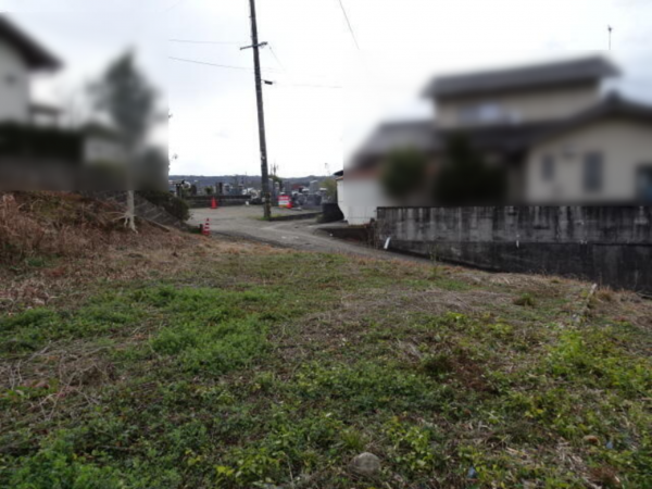 松江市上乃木、土地の画像です