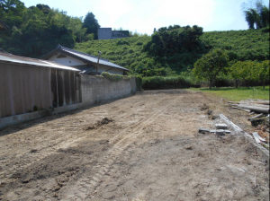 松江市宍道町、土地の画像です