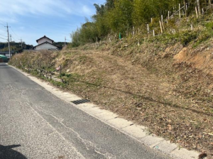 松江市下東川津町、土地の画像です