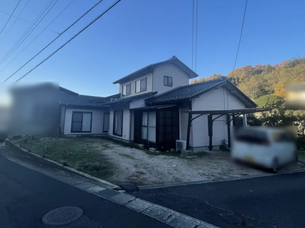 松江市玉湯町、中古一戸建ての外観画像です