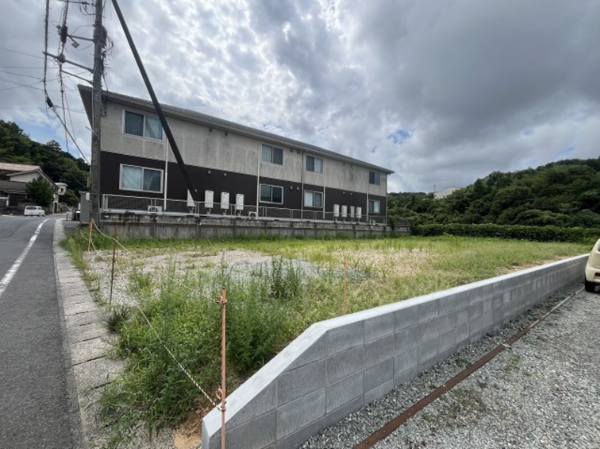 松江市西津田、土地の画像です