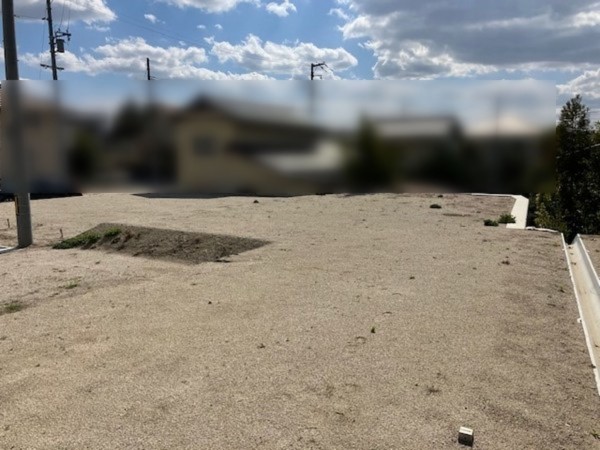 松江市上乃木、土地の画像です