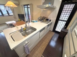松江市東忌部町、中古一戸建てのキッチン画像です
