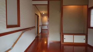 松江市宍道町、中古一戸建ての玄関画像です