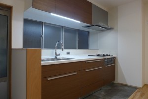 松江市古志原、中古一戸建てのキッチン画像です