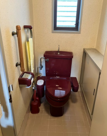 出雲市武志町、中古一戸建てのトイレ画像です