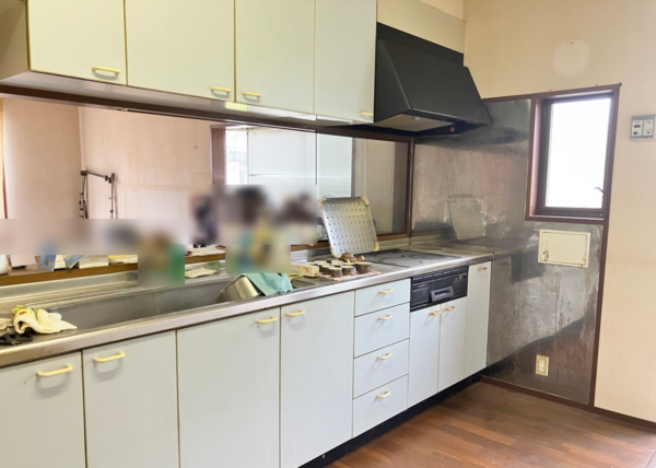 出雲市武志町、中古一戸建てのキッチン画像です
