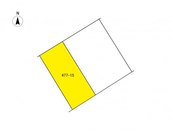 出雲市小山町、土地の間取り画像です