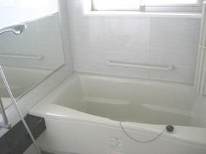 松江市袖師町、収益物件/マンションの風呂画像です
