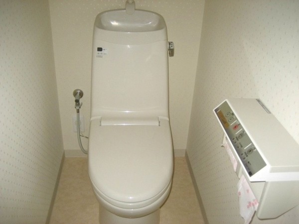 松江市袖師町、収益物件/マンションのトイレ画像です