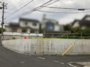 松江市古志原、土地の画像です