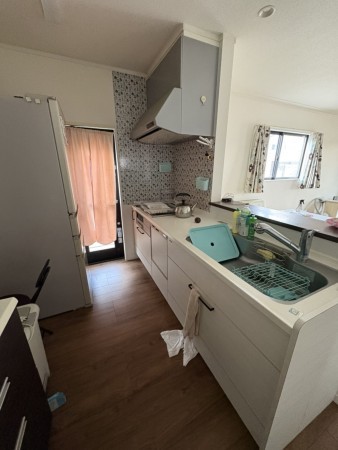 出雲市矢野町、中古一戸建てのキッチン画像です