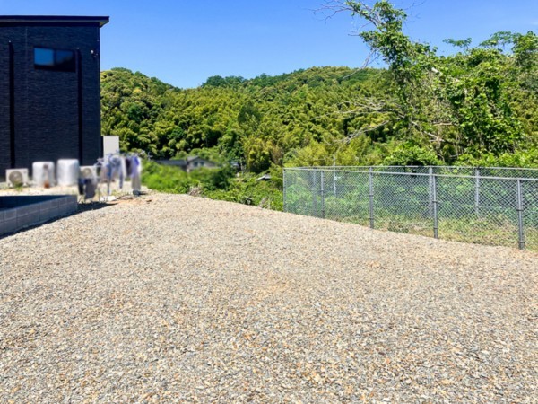 松江市東忌部町、土地の画像です