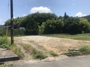 松江市西忌部町、土地の画像です