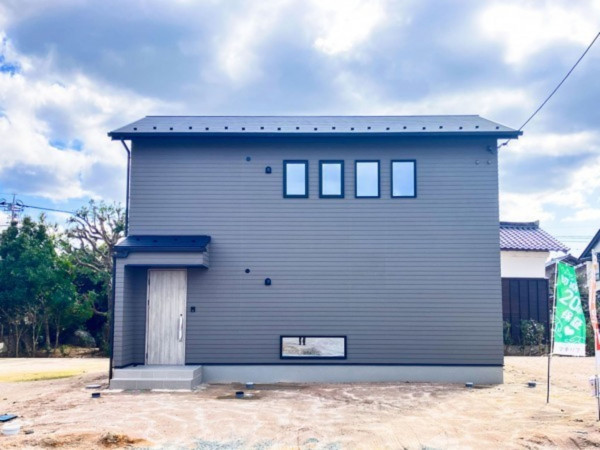 松江市浜佐田町、新築一戸建ての外観画像です