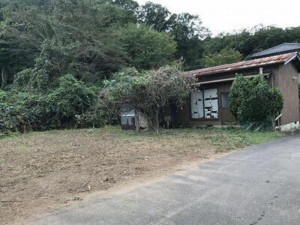 松江市東津田町、土地の画像です