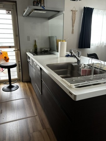 松江市玉湯町、中古一戸建てのキッチン画像です