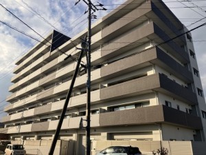 松江市北田町、収益物件/マンションの外観画像です