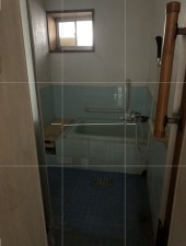 松江市新庄町、土地の風呂画像です