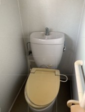 松江市新庄町、土地のトイレ画像です