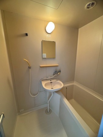 松江市寺町、マンションの風呂画像です