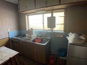 松江市中原町、中古一戸建てのキッチン画像です