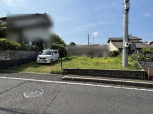 松江市法吉町、土地の画像です