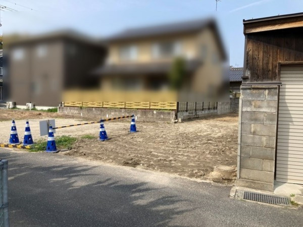 松江市外中原町、土地の画像です